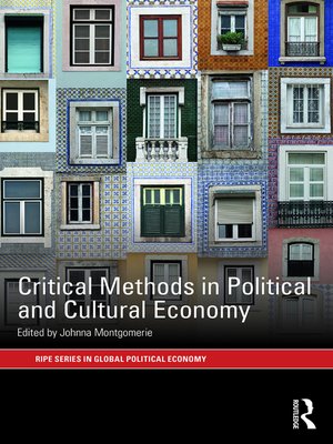 cover image of Critical Methods in Political and Cultural Economy